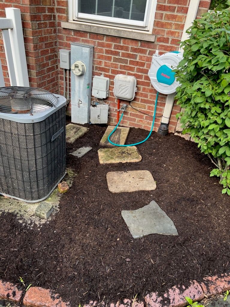 Transforming AC Areas with Fresh Mulch image